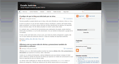 Desktop Screenshot of escudoantivirus.com